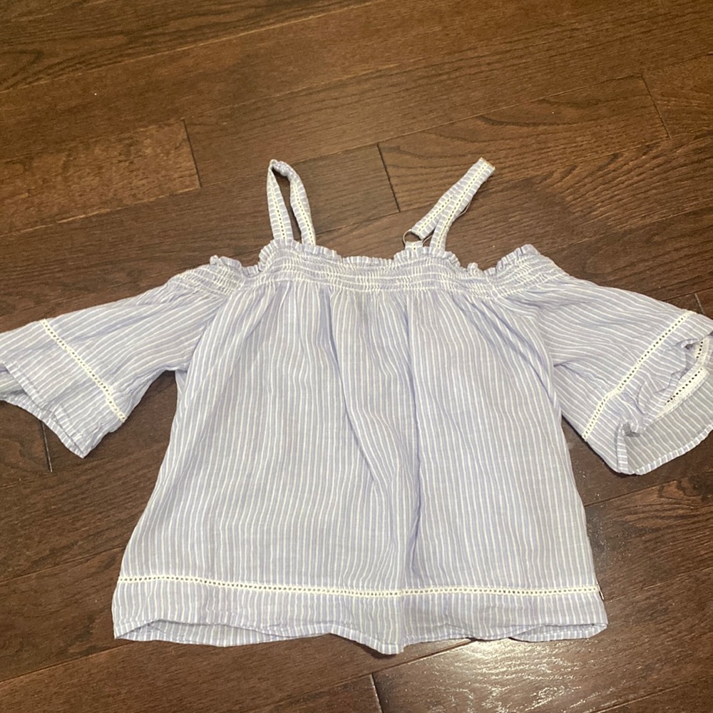 Forever21 Light Blue Blouse. NEVER WORN!